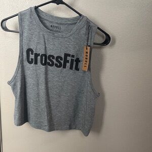 NOBULL Gray CrossFit Muscle Tee